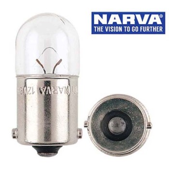 Narva 47613 - 12V 10W BA15S R10W Incandescent Globes (Box of 10)